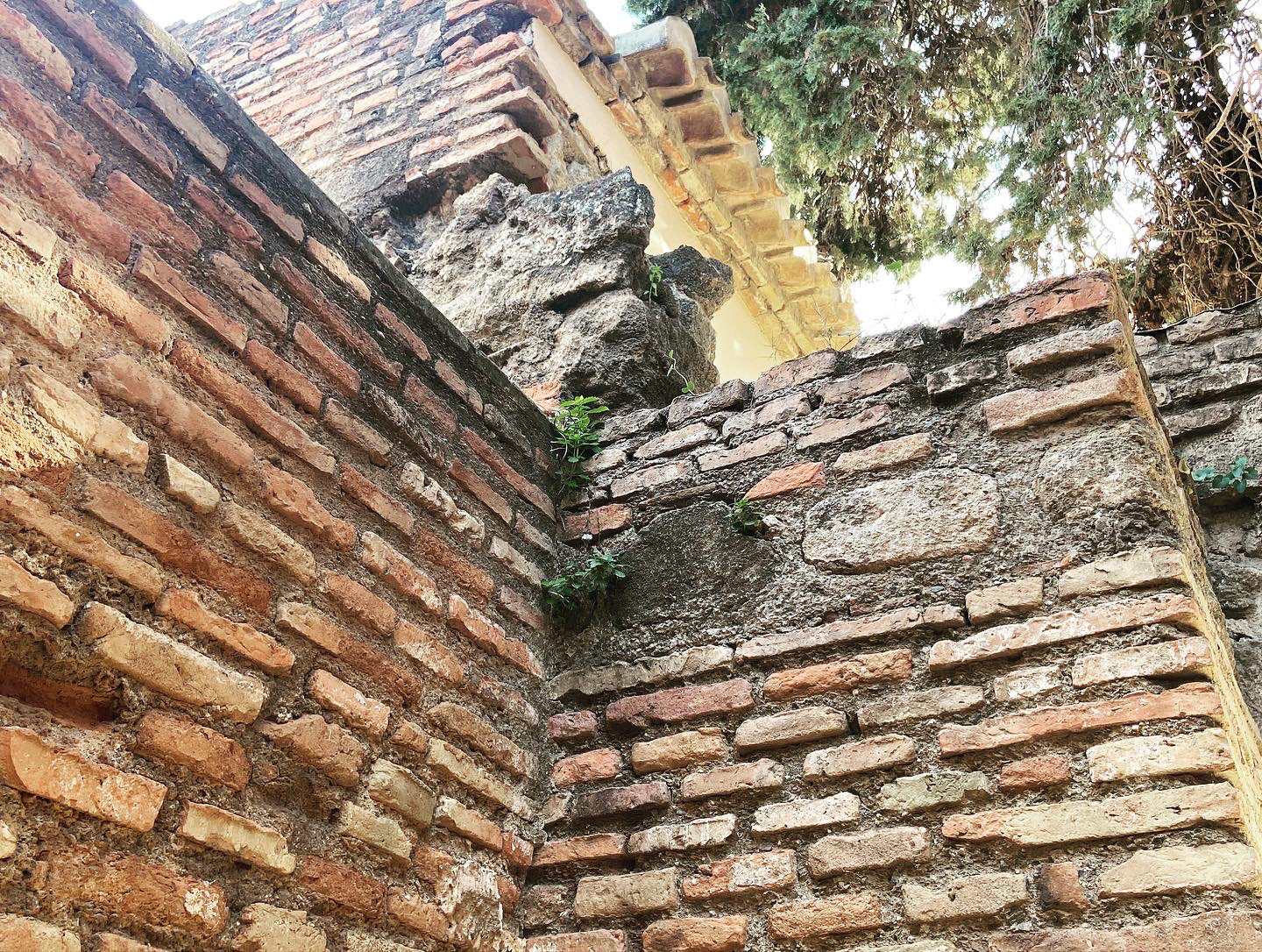 Castillo de Gibralfaro wall