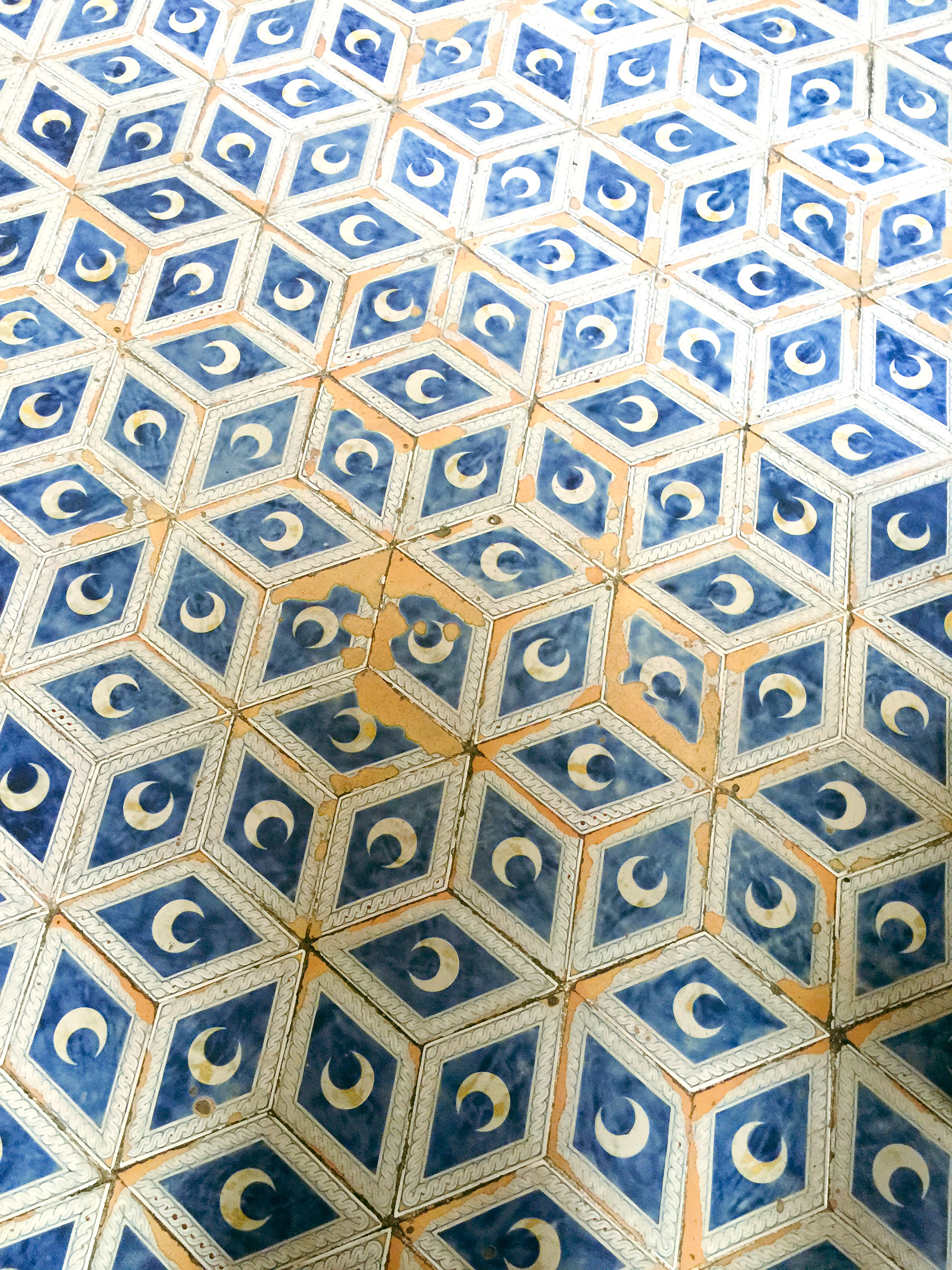 Floor in a cathedral