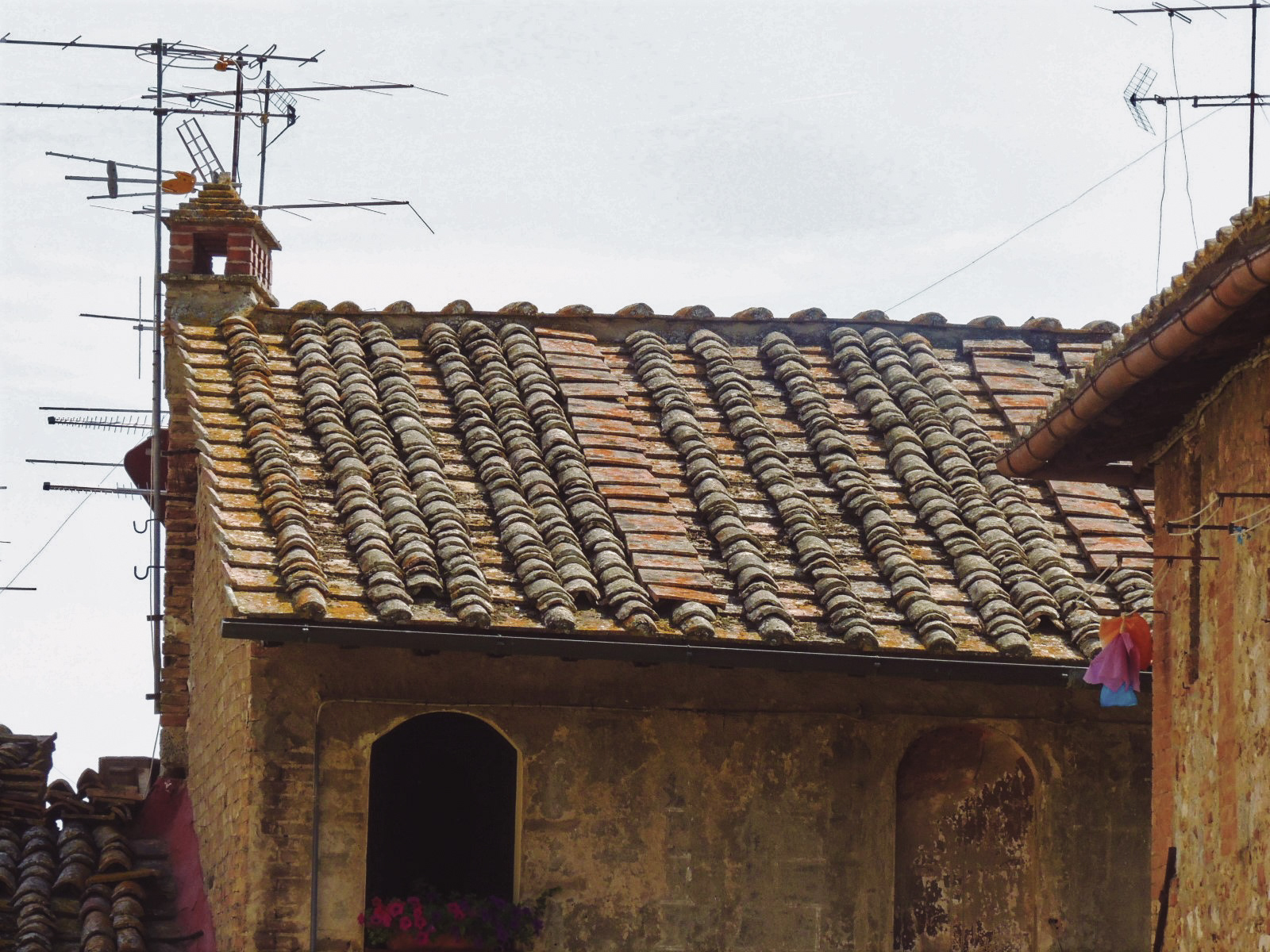 Rooftop in San Gimignano 