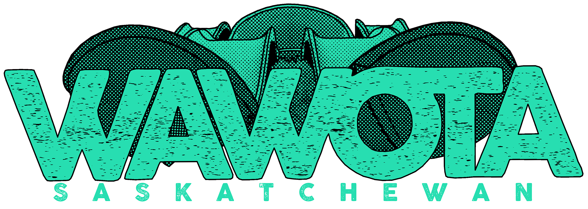 Shirt graphic for the town of Wawota