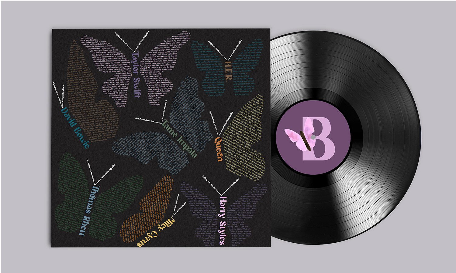 Metamorphosis Vinyl Cover Side B