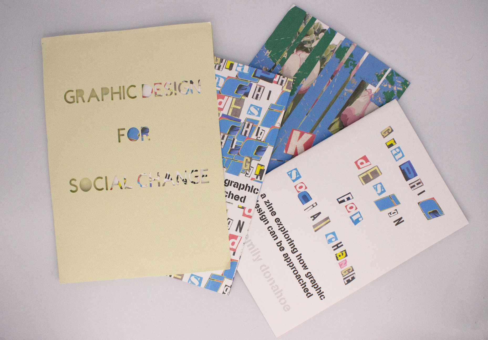 Graphic Design for Social Change Zines
