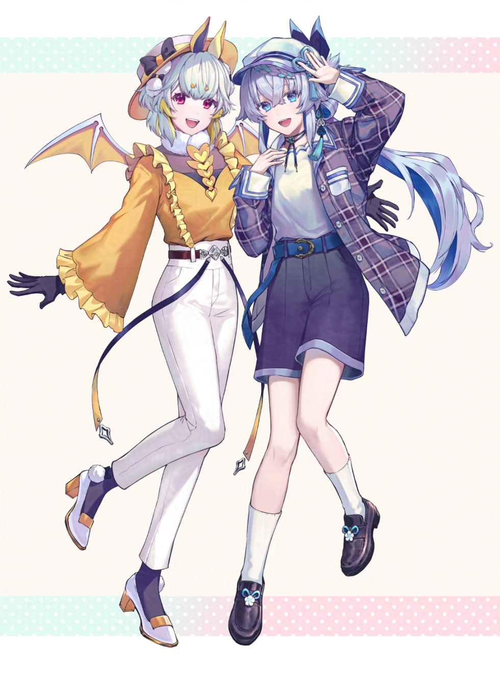 九十八しちみ様,空白透羽様/歌ってみた動画イラスト