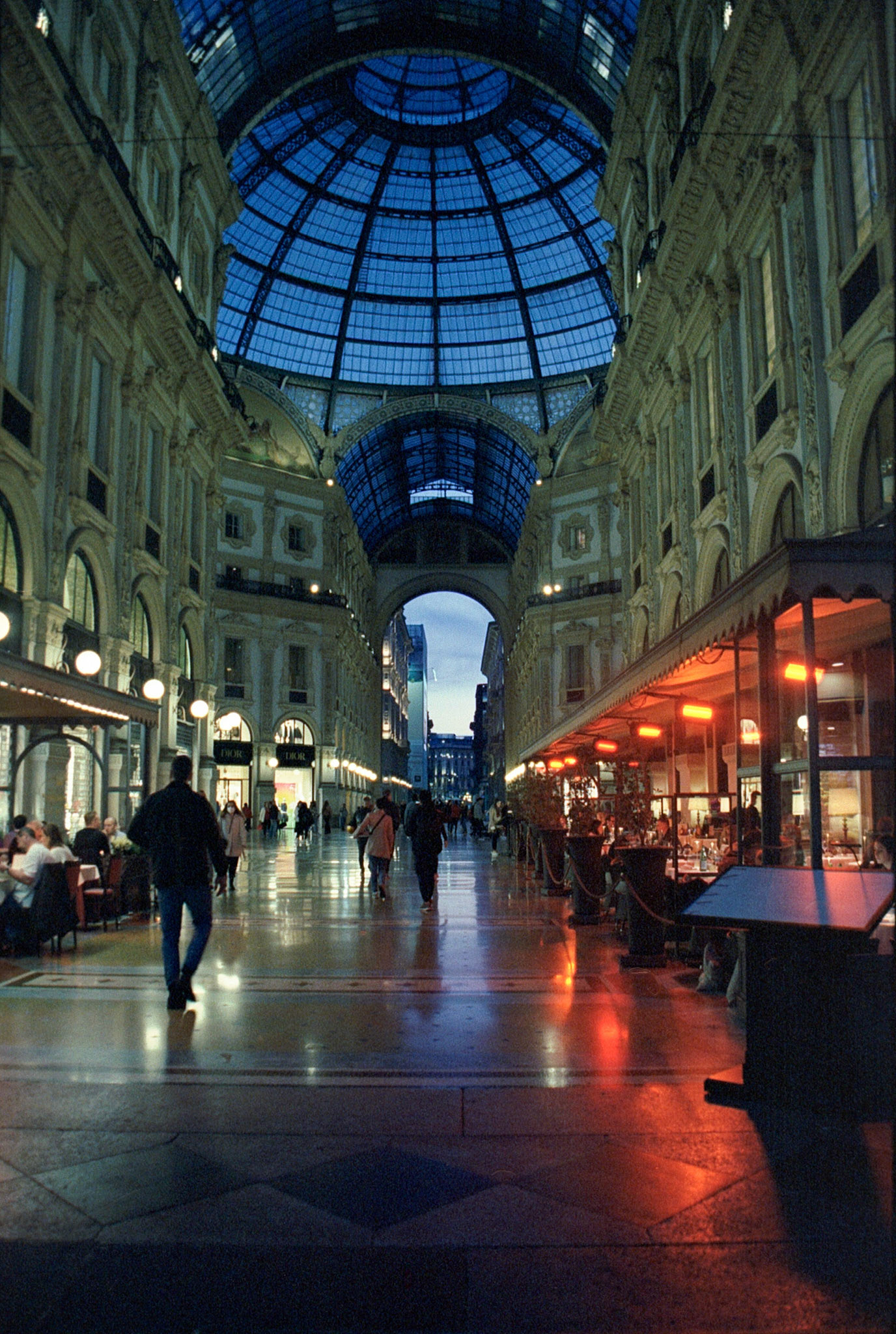 Galerie Victorio Emanuelle II- Milano | Kodak Vision 500T