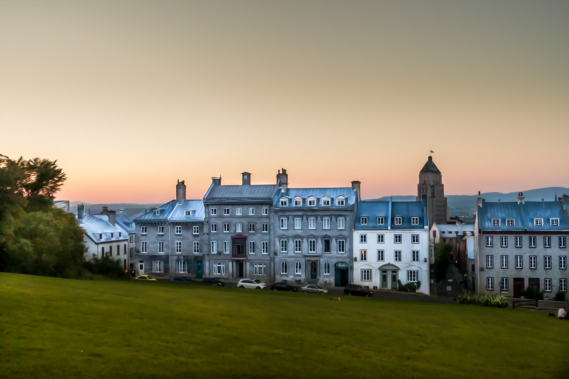 Ville de Québec, Peinture à l'huile