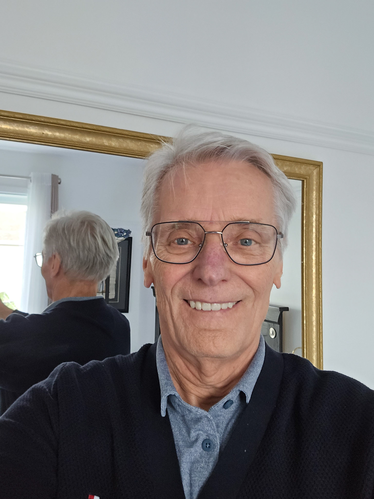 Selfie de mon téléphone