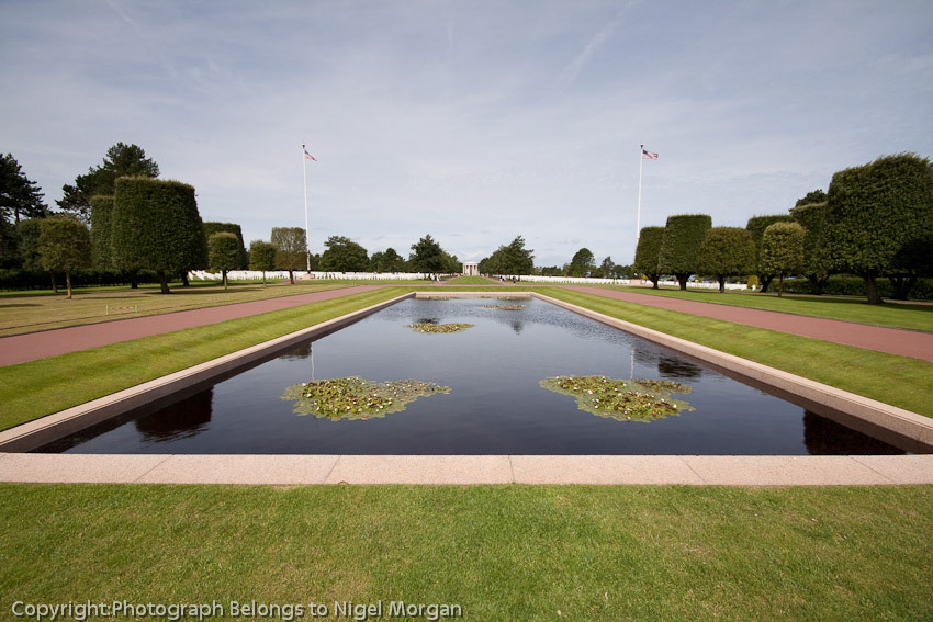 Normandy American Cemetery and Memorial. Colleville-Sur-Mer