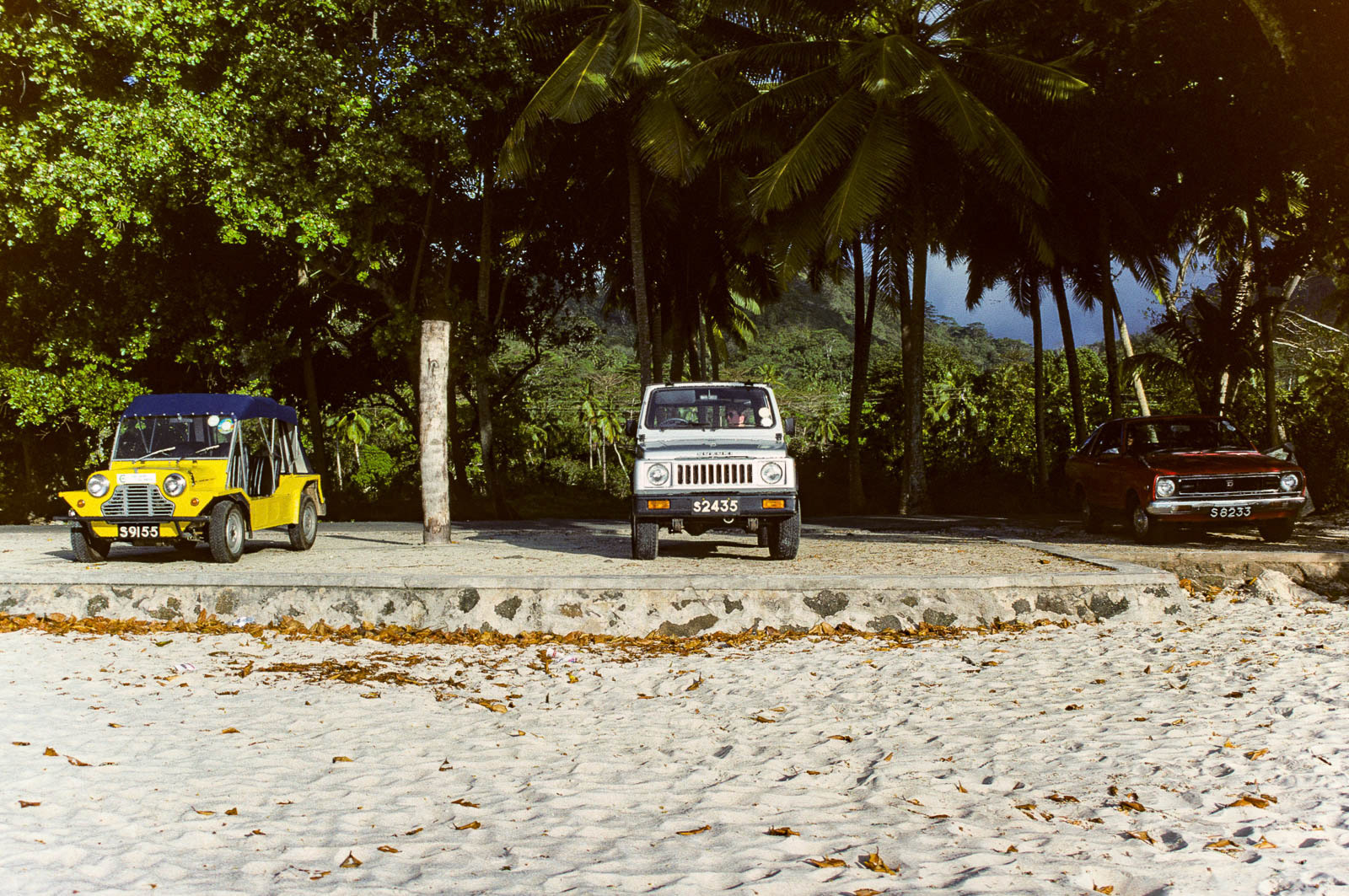 Touring around the Island in a Suzuki Jeep