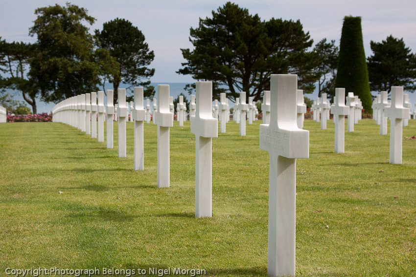 Looking out to Omaha beach.