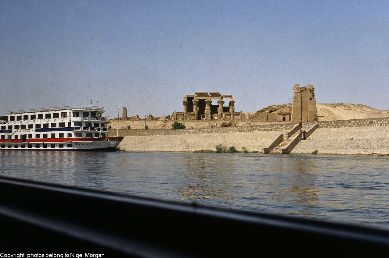 Kom Ombo from boat.