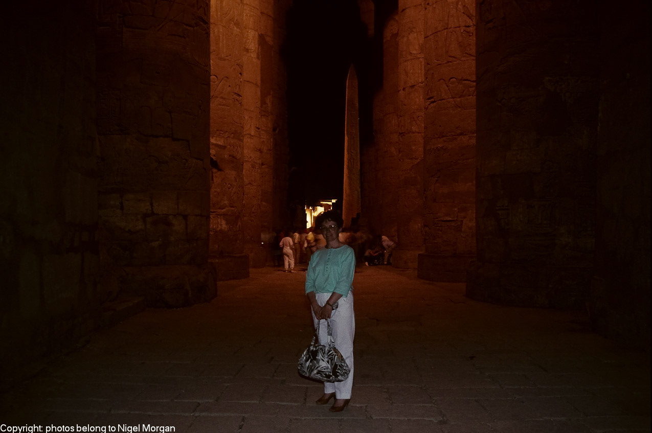 Light show at Karnak