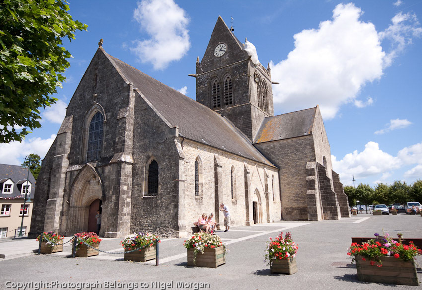 Sainte-Mere-Eglise Church.