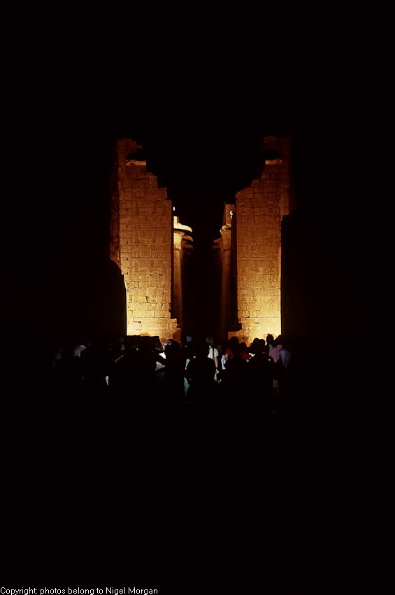 Light show at Karnak
