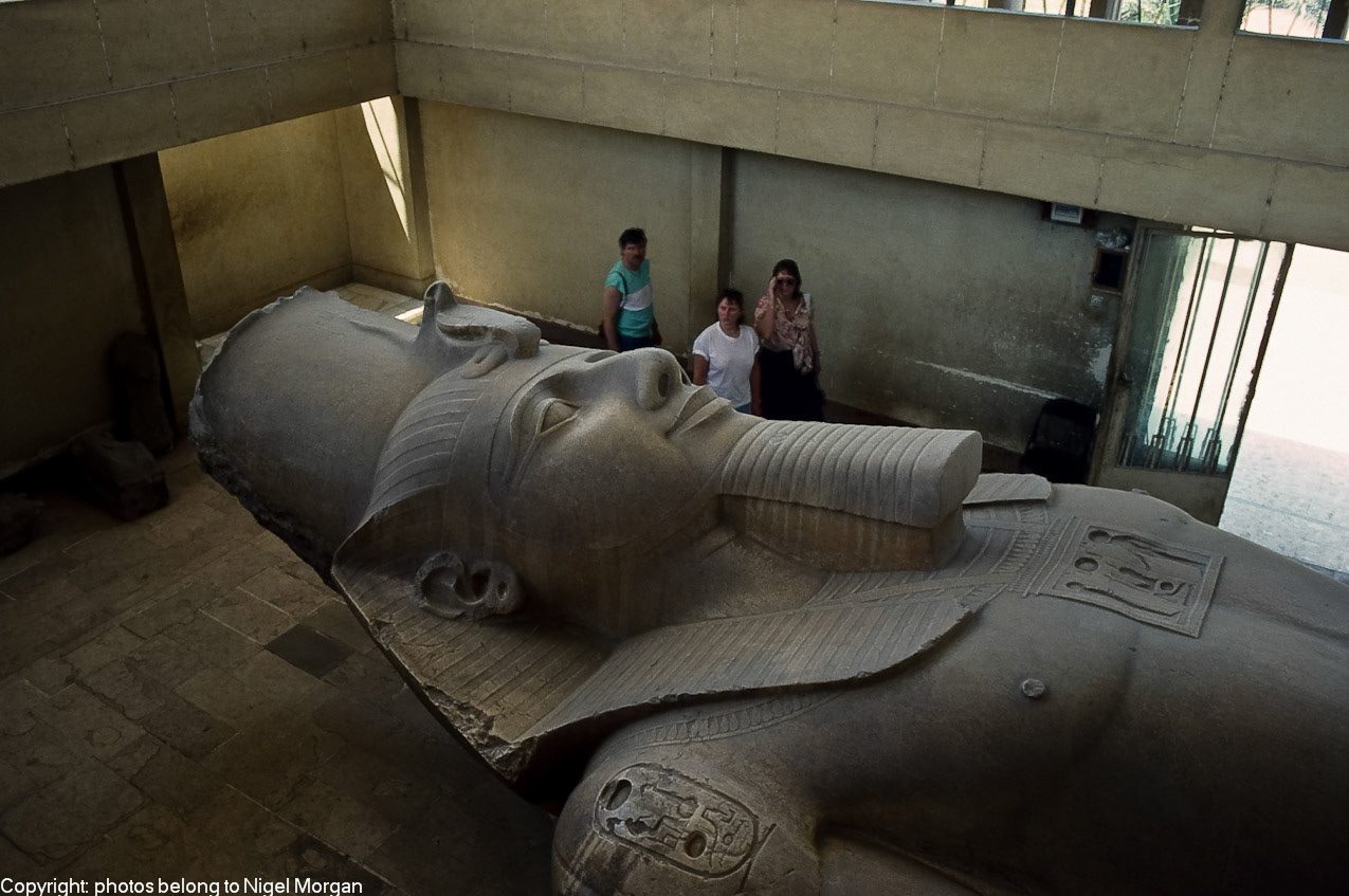 Statue of Ramses II at Memphis