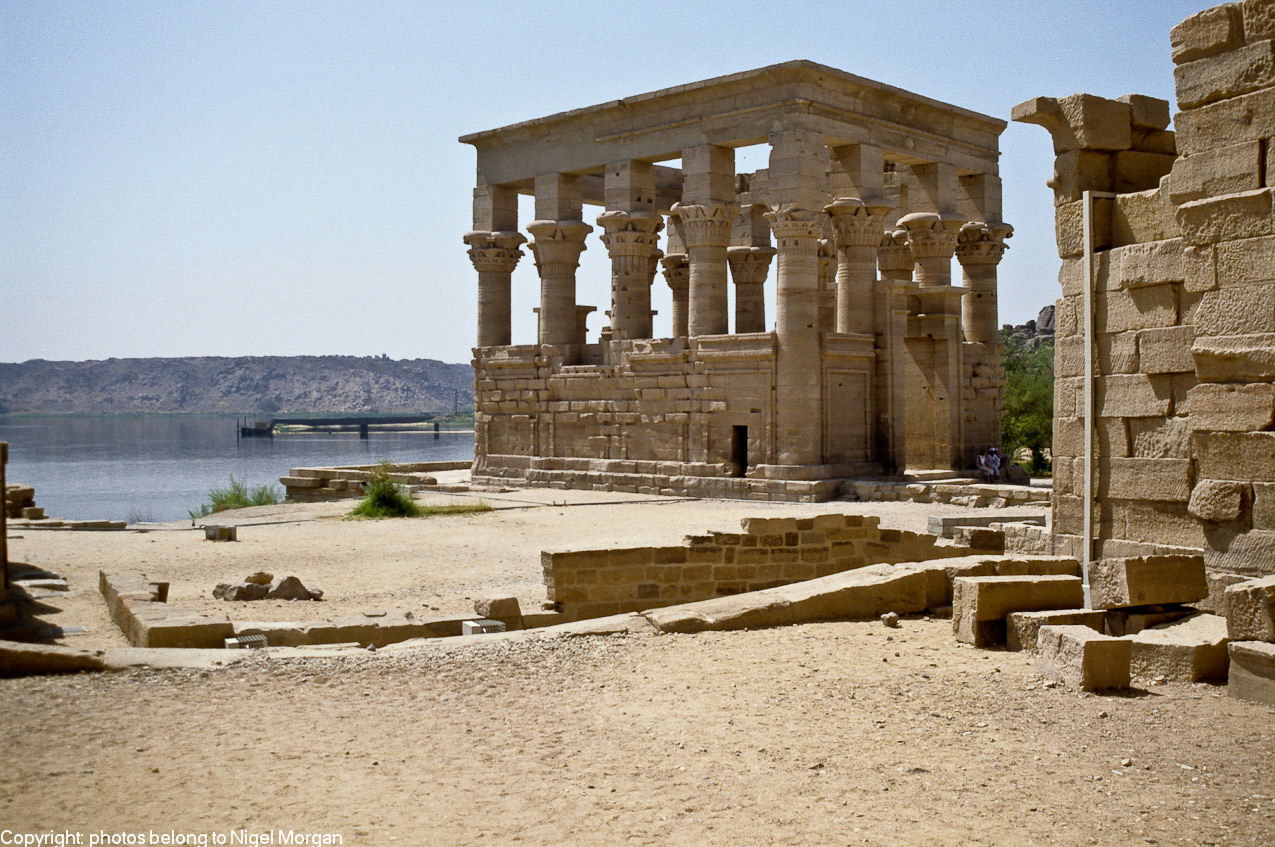 Temple of Isis on Philae island.