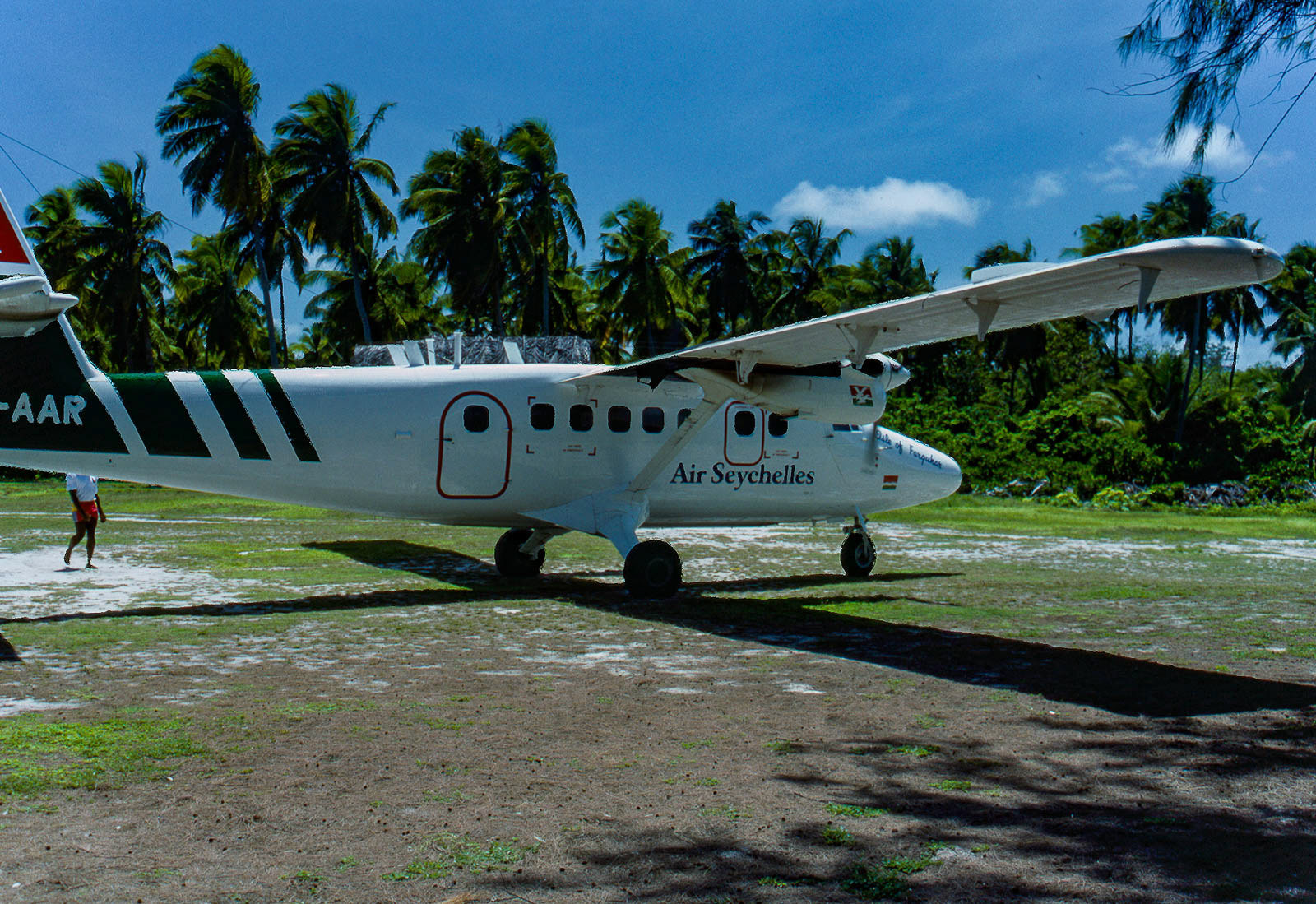 Aircraft we flew on for two day visit