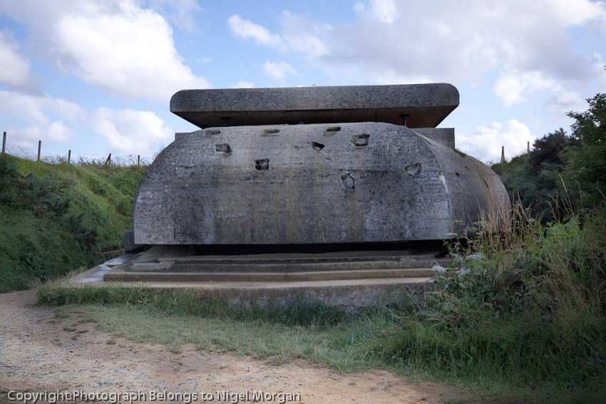 Observation post for gun battery located 300 yards in front of the guns.