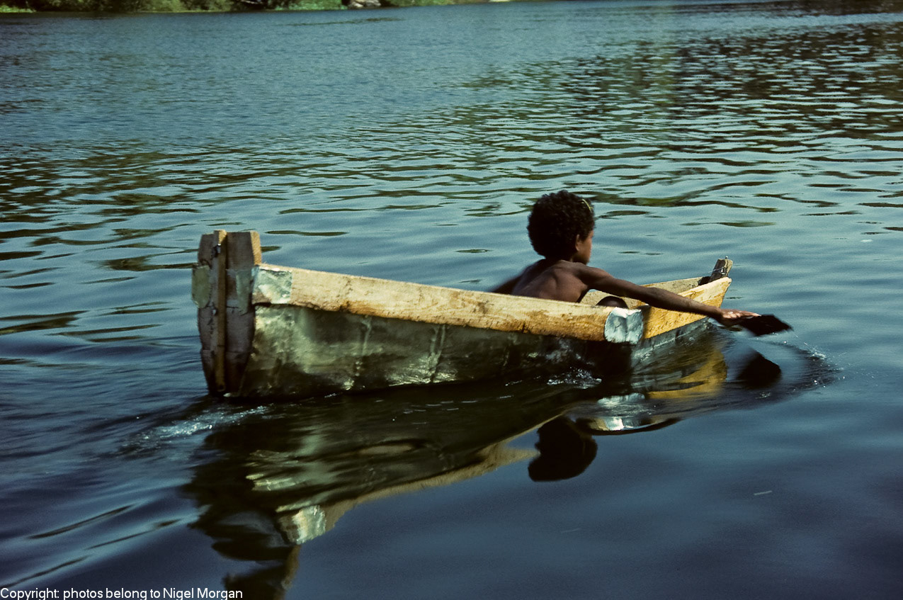 Home made craft on Nile. 