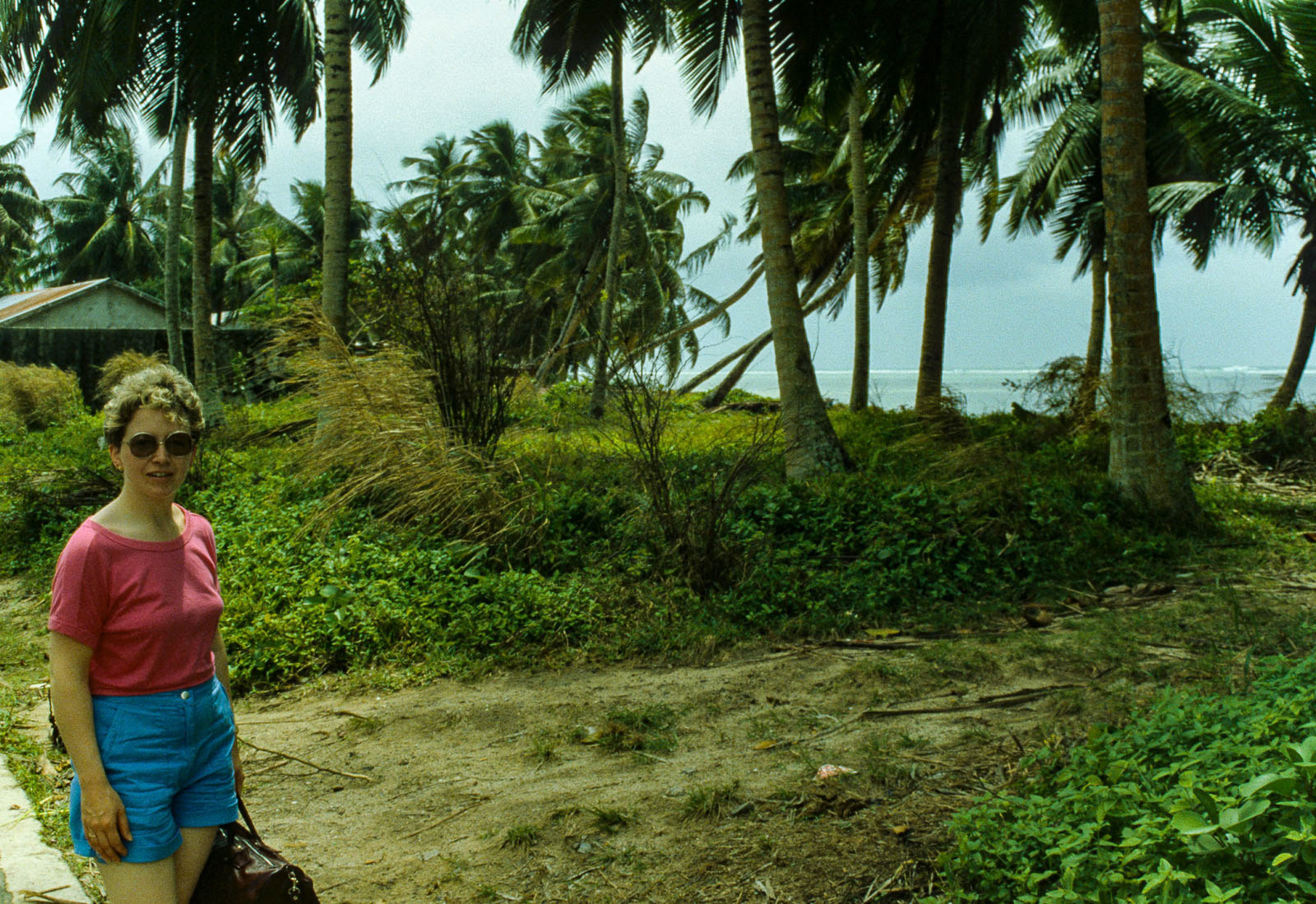 sSde of road near hotel