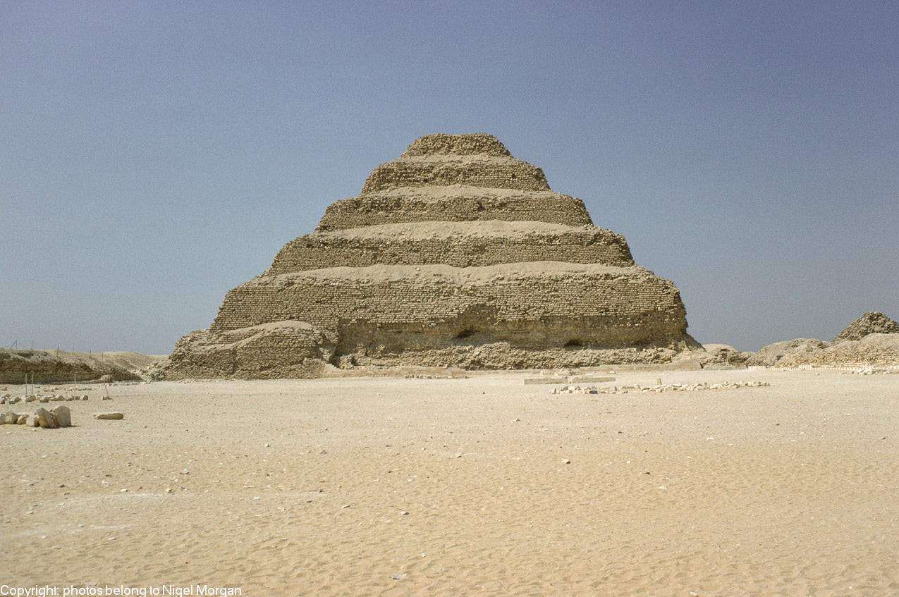 Stepped pyramid of Zoser at Saqqara