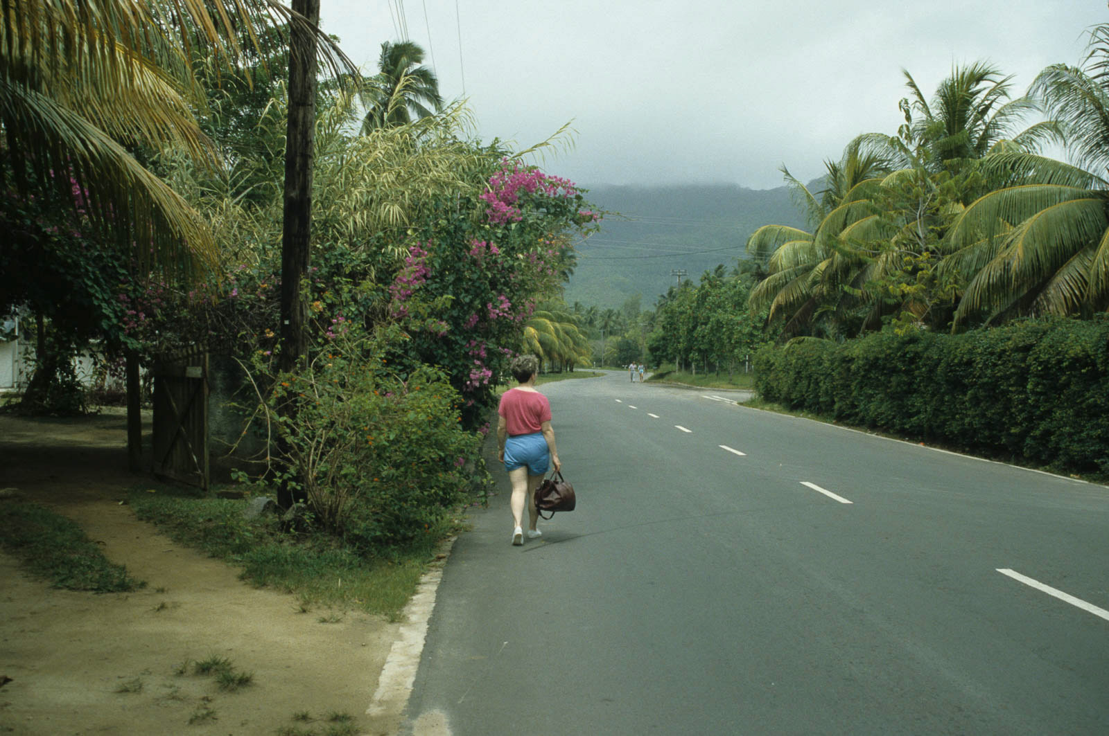 Walking out from Hotel