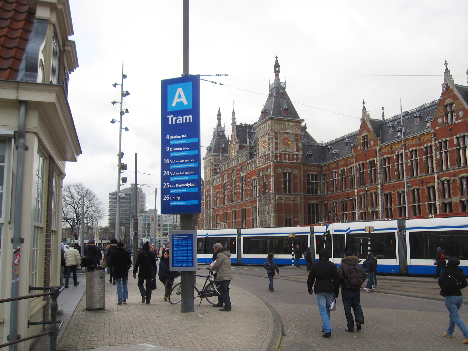 van veraf zichtbaar