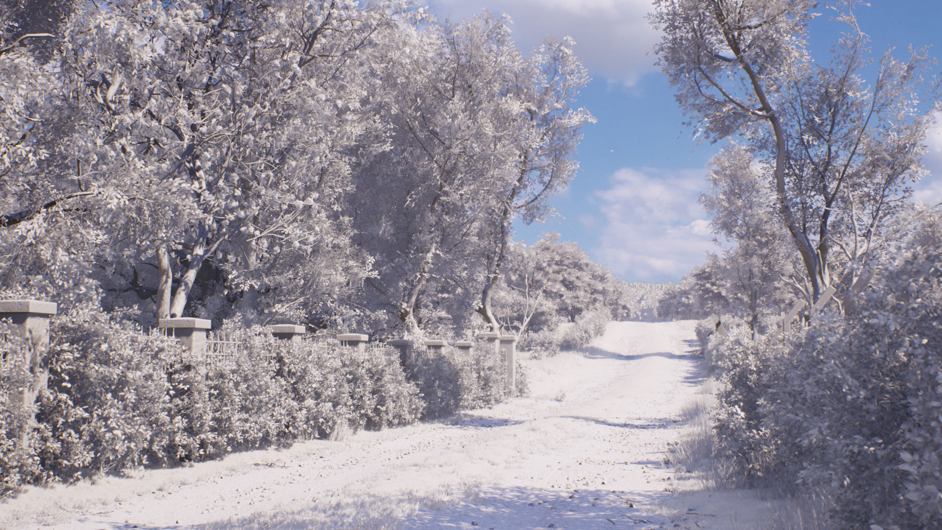 "Lighting Only" view mode showing dynamic light and DFAO in action
