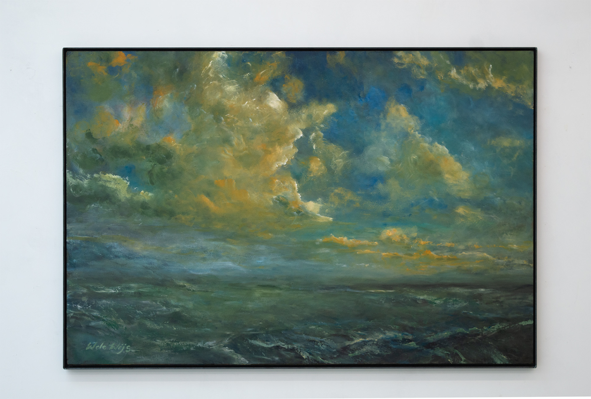 De geest der creatie | oilpainting 127 x 86 2023 