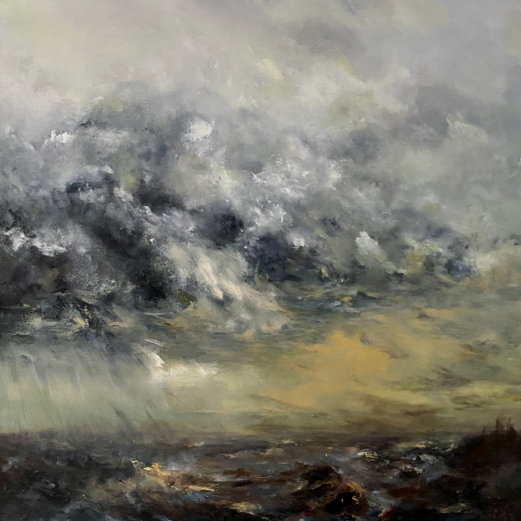 Verkocht | Wolkenstorm 80x80 (2020)
