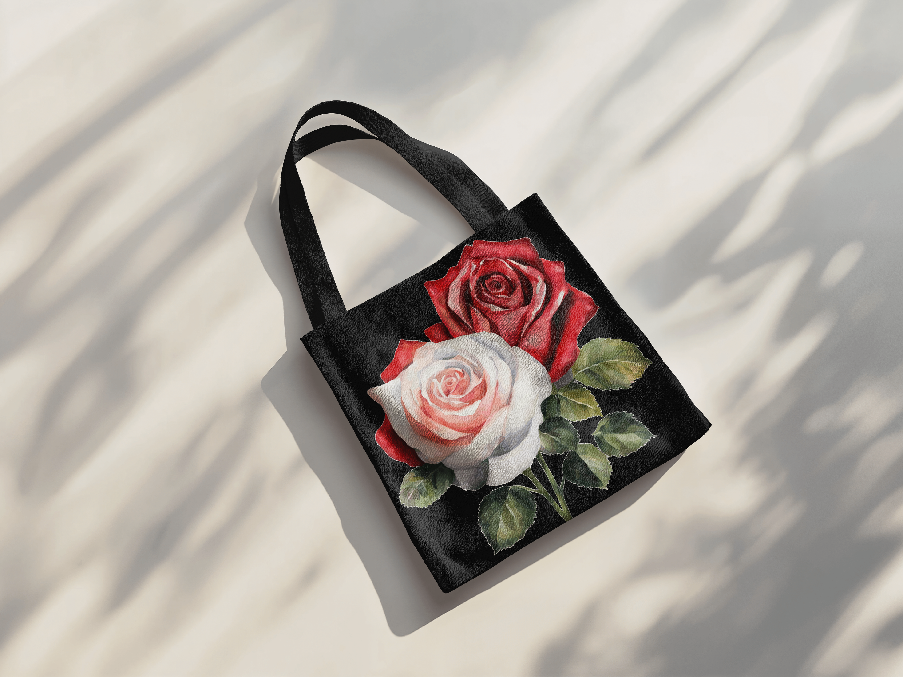 Curiouser Rose Tote Bag Design