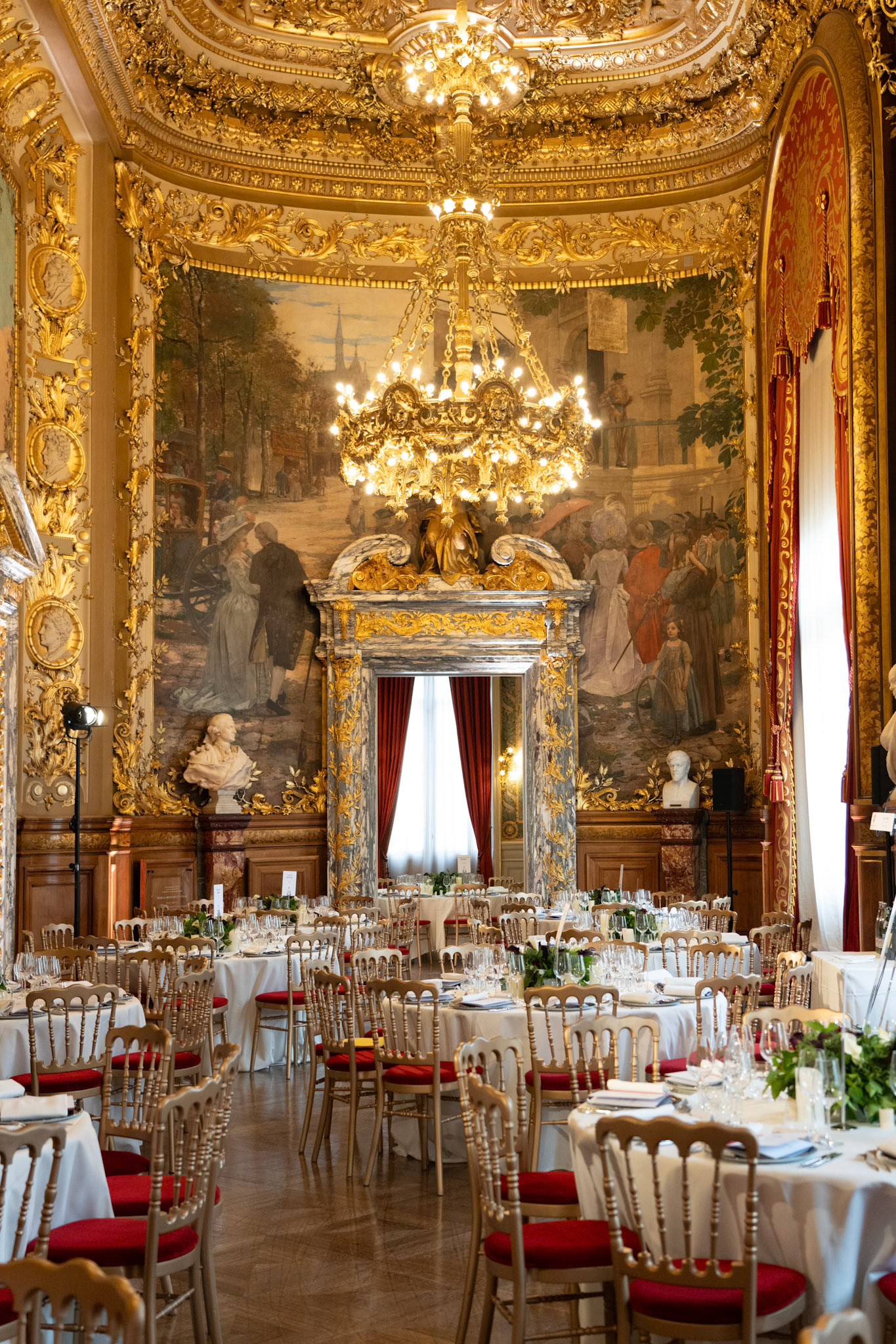 Gala dinner at the National Theatre of the Opera Comique, May 2025. Photo by Covee Wang