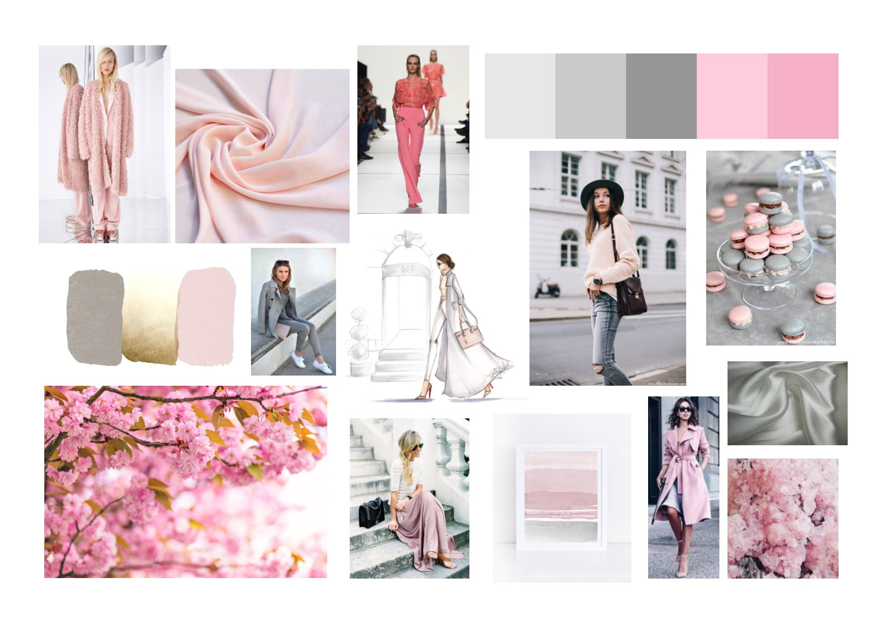 Fashion Design Mood Board Examples (from my Portfolio) 