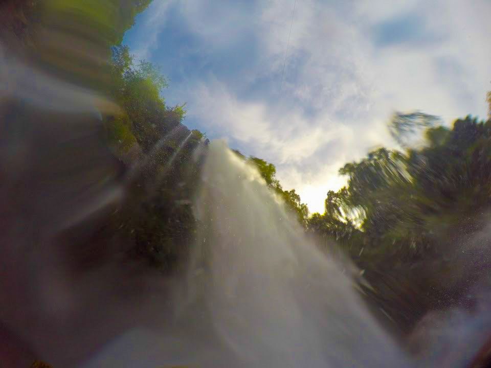 Upper view from Pulhapanzak Waterfall