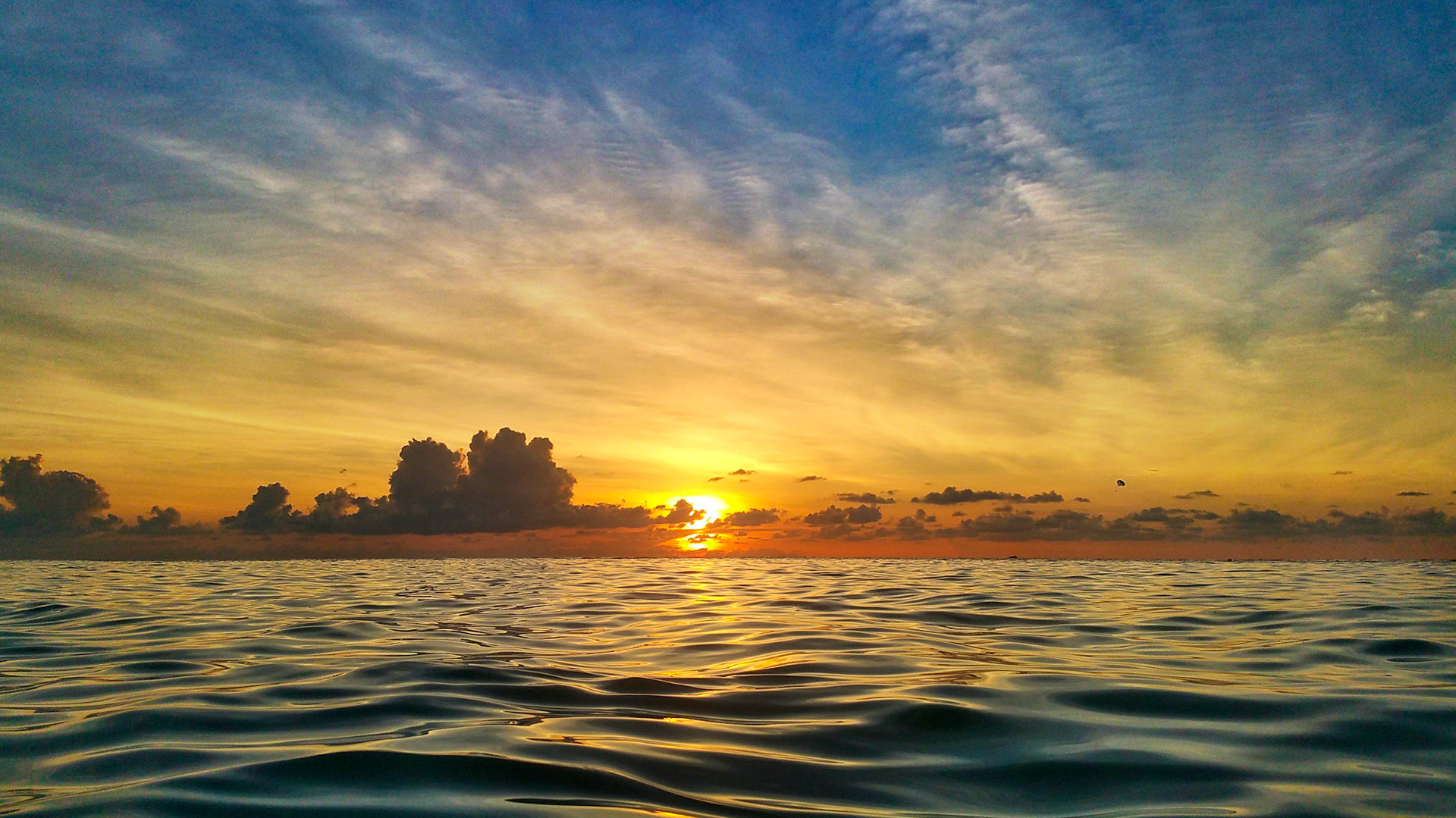 Sunset at Roatán