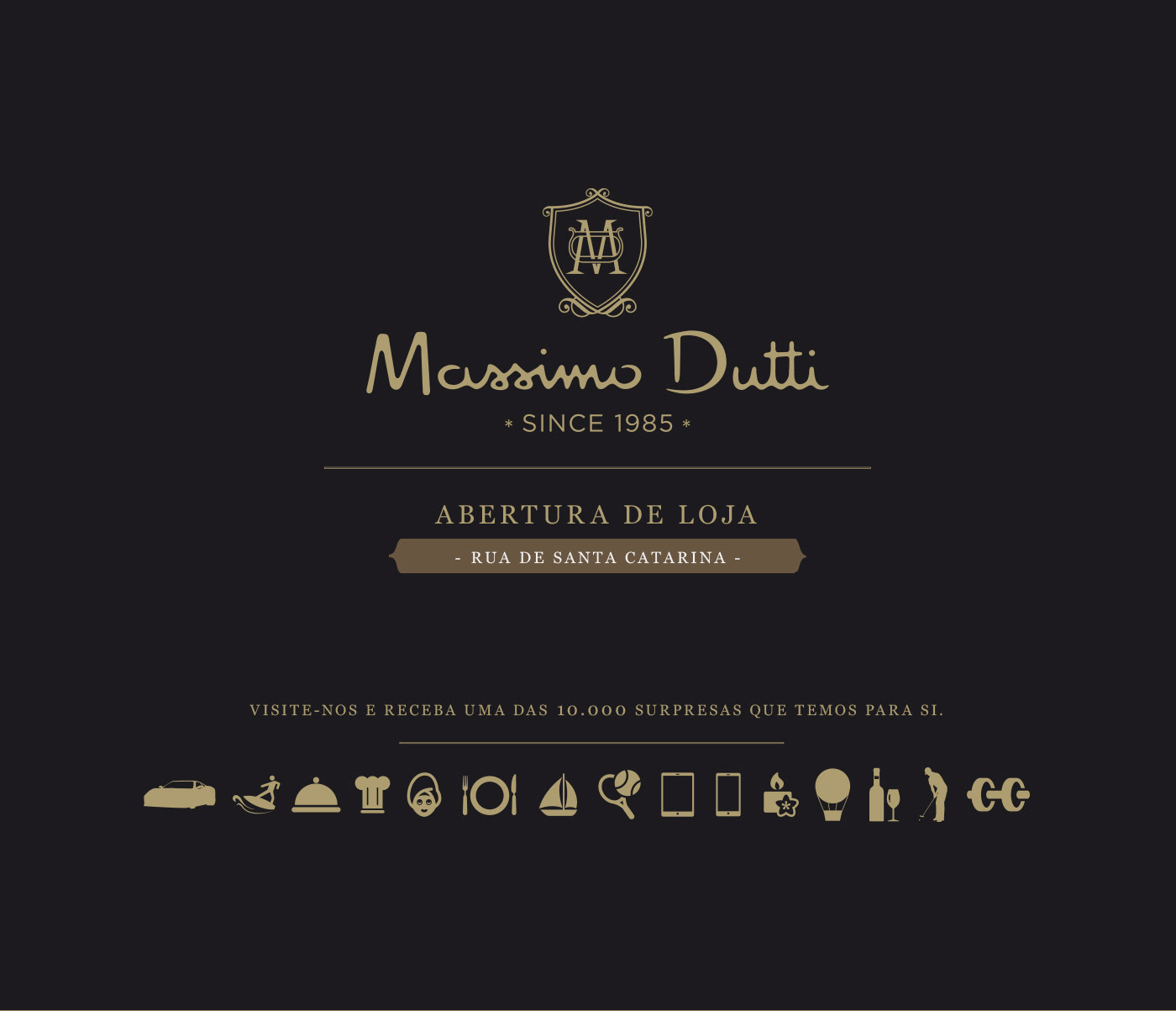 Voorzitter Monet Welsprekend Joana Azevedo - Massimo Dutti Opening Store