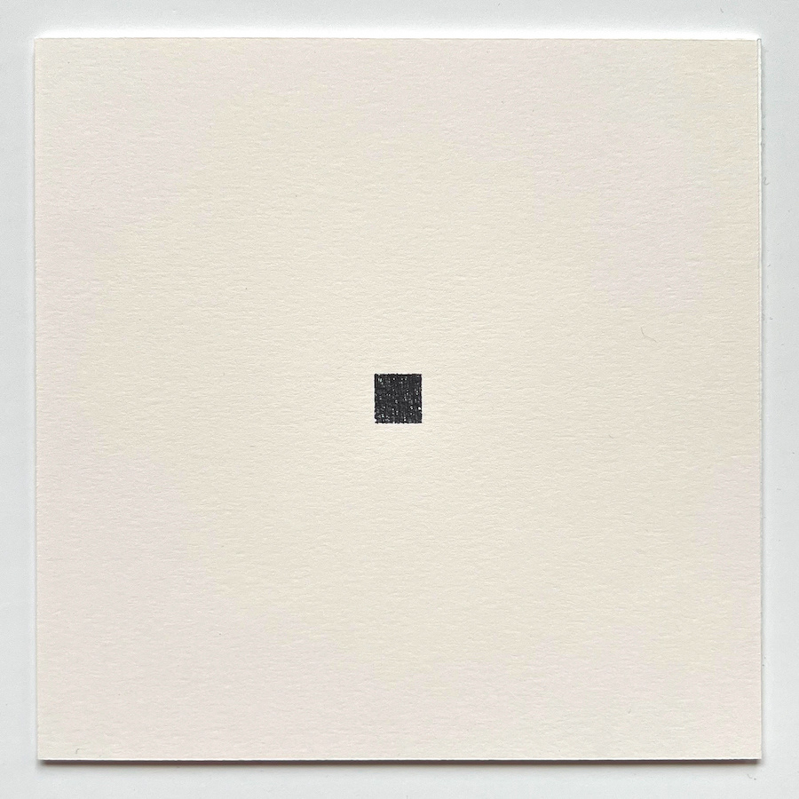152 random lines within 1 square cm, 3rd January, fineliner on paper