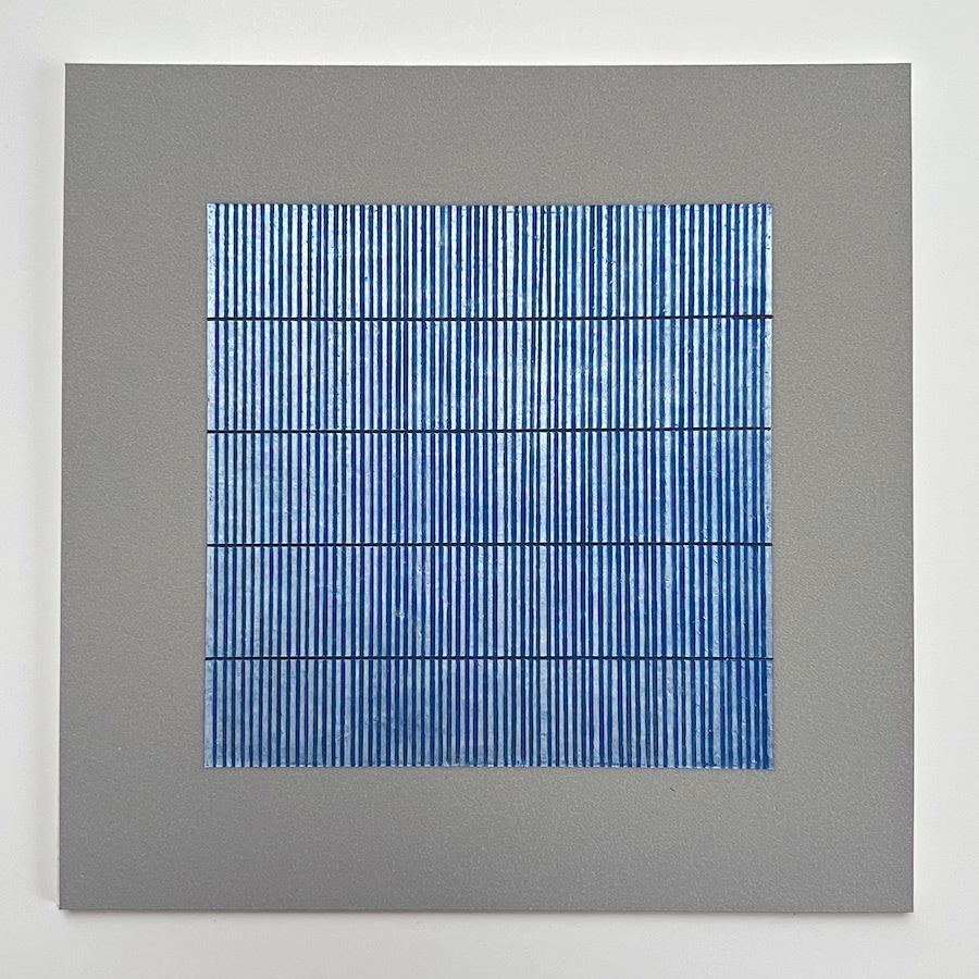 127 lines, 9th December, oil pastel on paper