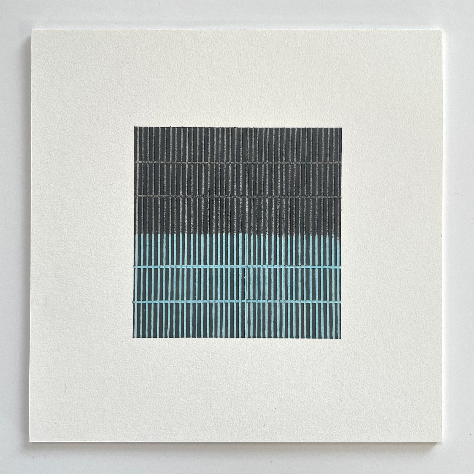 81 lines, 24th October, oil pastel on paper