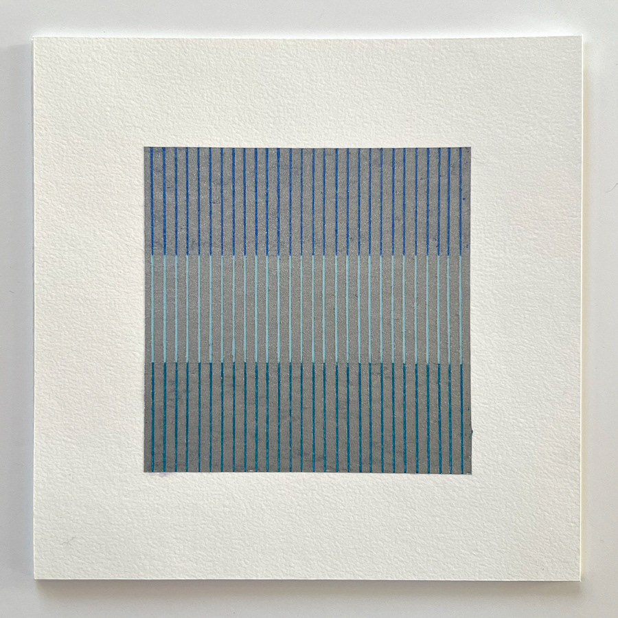113 lines, 25th November, oil pastel on paper