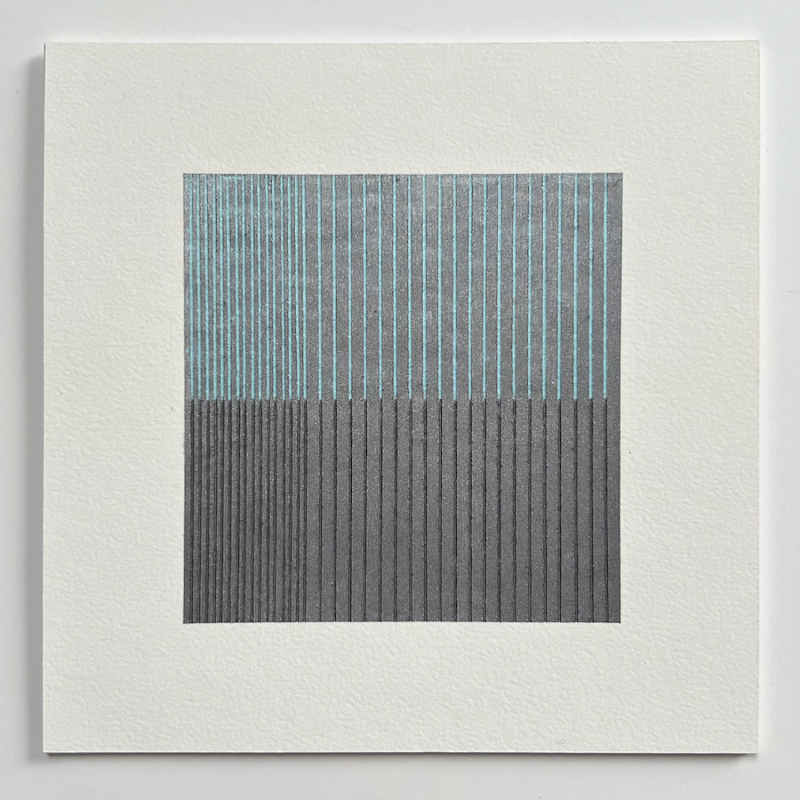 92 lines, 4th November, oil pastel on paper