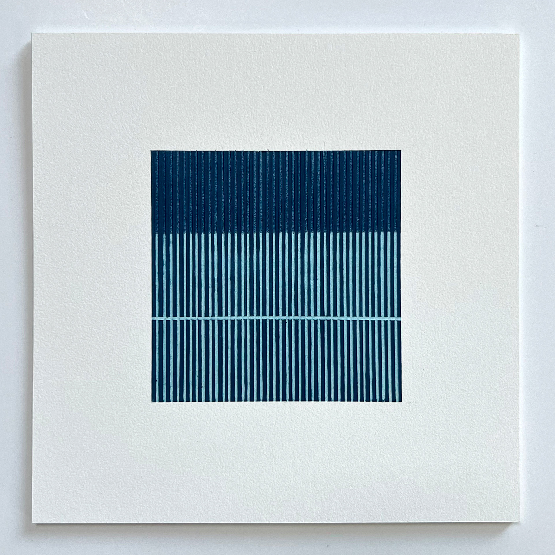 78 lines, 21st October, oil pastel on paper