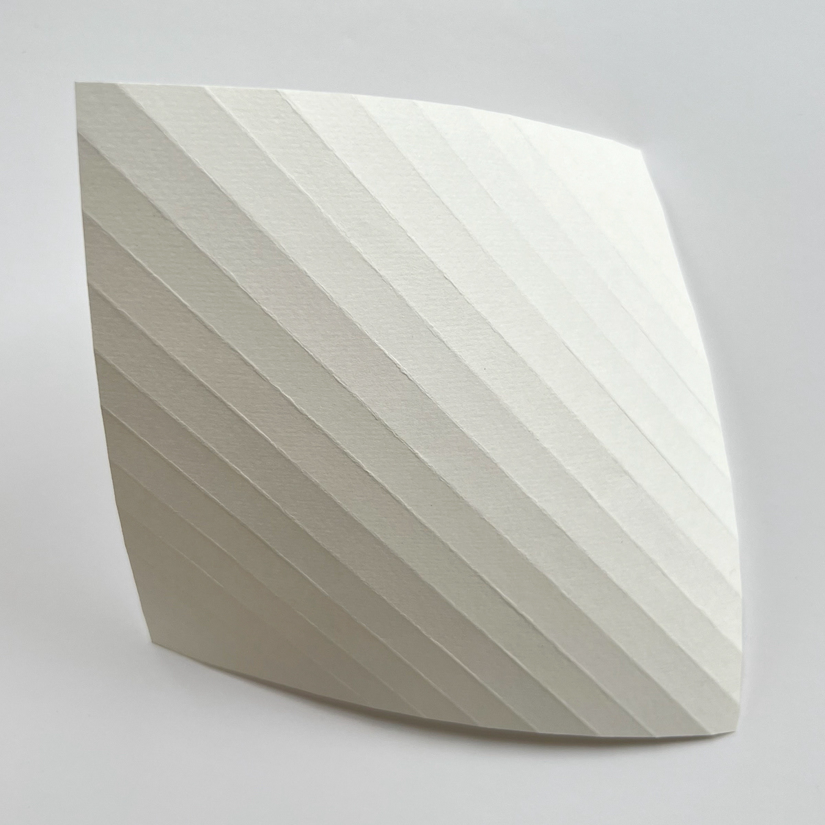 20 lines, 24th August, fold lines in paper