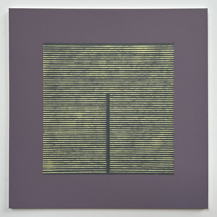199 lines, 19th February, oil pastel on paper