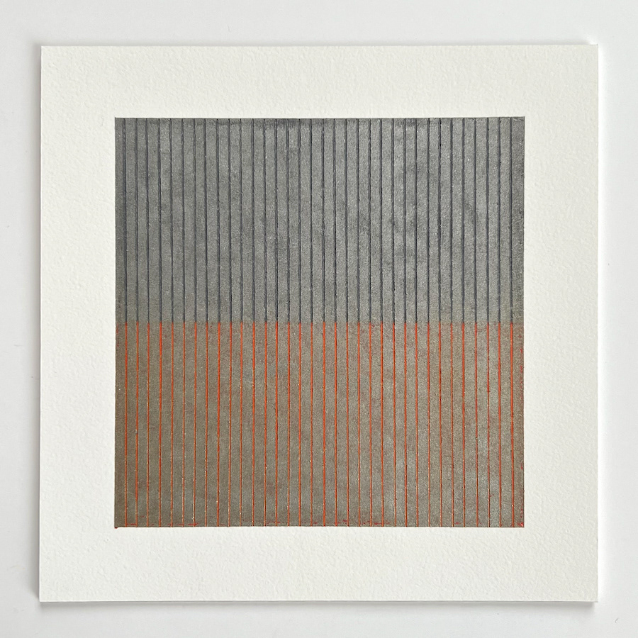 99 lines, 11th November, oil pastel on paper