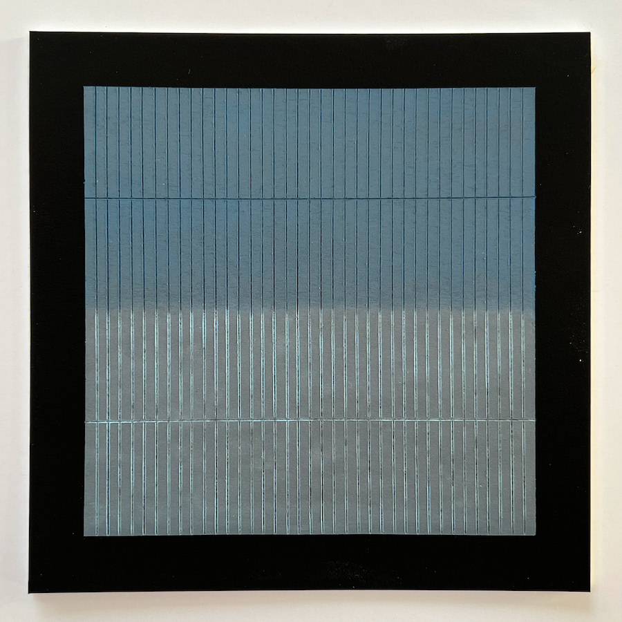 114 lines, 26th November, oil pastel on paper