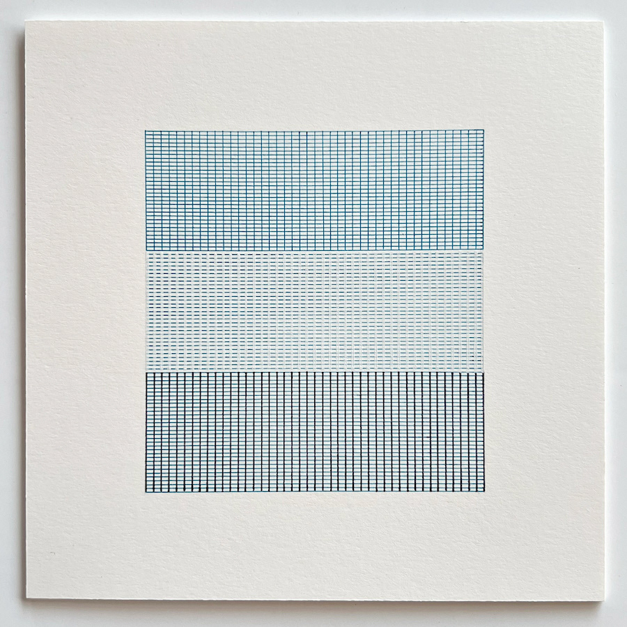 229 lines, 20th March, fineliner on paper