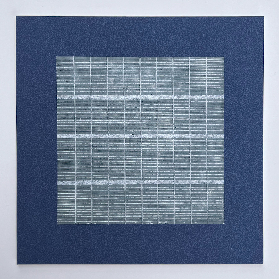 134 lines, 16th December, oil pastel on paper