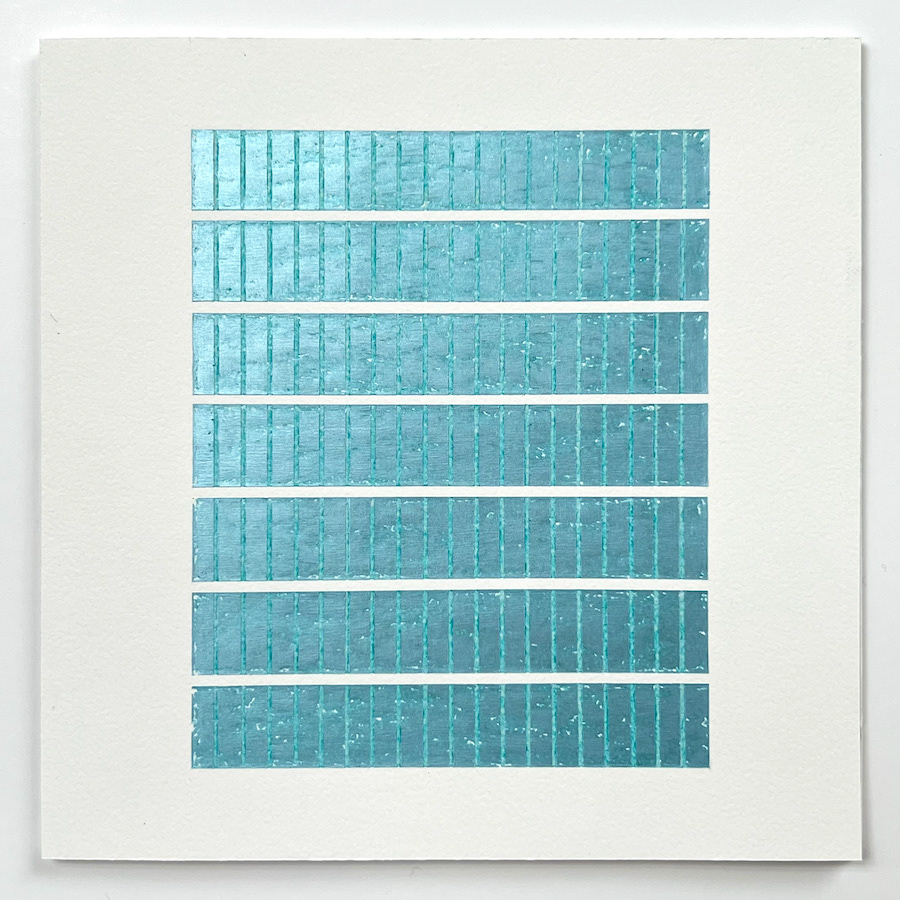 259 lines, 19th April, oil pastel on paper