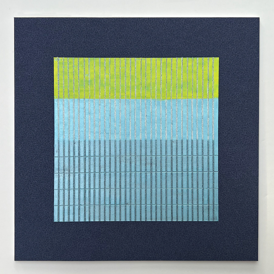 131 lines, 13th December, oil pastel on paper