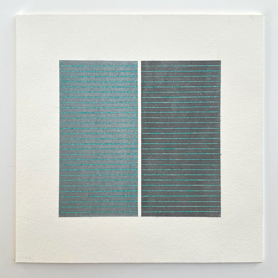118 lines, 30th November, oil pastel on paper